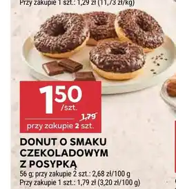 Stokrotka Donut o smaku czekoladowym z posypką oferta