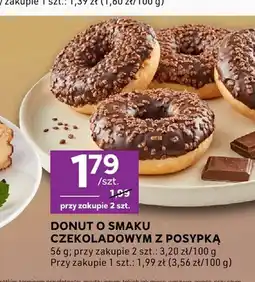 Stokrotka Donut o smaku czekoladowym z posypką oferta