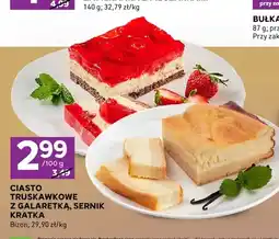 Stokrotka Ciasto truskawkowe z galaretką Bizon oferta