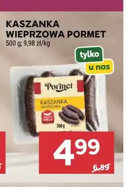 Stokrotka Kaszanka wieprzowa Pormet oferta