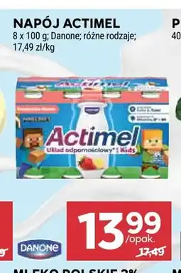 Stokrotka Napój jogurtowy Actimel 8-pak oferta