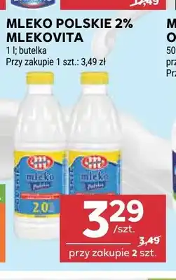 Stokrotka Mleko Polskie Mlekovita 2% oferta