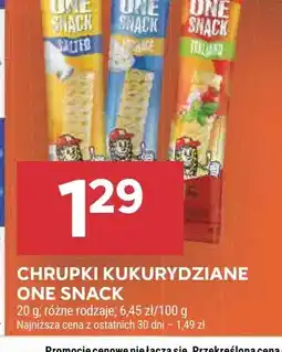 Stokrotka Chrupki kukurydziane orzechowe One Snack oferta