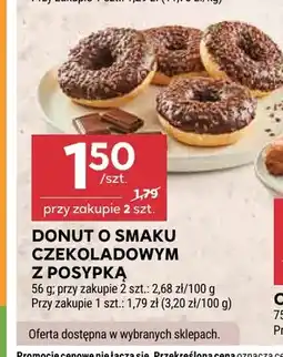 Stokrotka Donut o smaku czekoladowym z posypką oferta