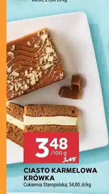 Stokrotka Ciasto karmelowa krówka Cukiernia Staropolska oferta