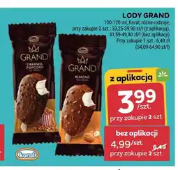 Stokrotka Lody Grand Caramel Popcorn oferta