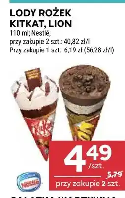 Stokrotka Lody rożek KitKat Nestlé oferta