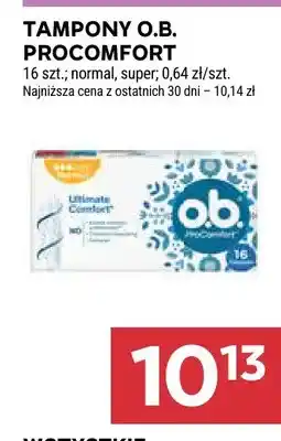 Stokrotka Tampony o.b. ProComfort oferta