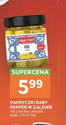 Stokrotka Papryczki Baby Pepper w zalewie Que Rico oferta