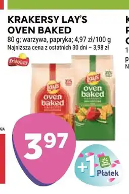 Stokrotka Krakersy Lay's Oven Baked o smaku warzyw oferta