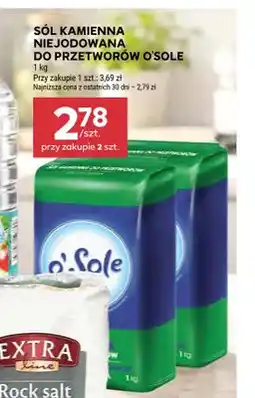 Stokrotka Sól kamienna niejodowana do przetworów O'Sole oferta