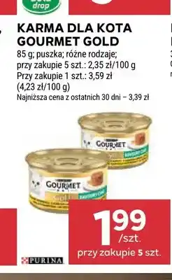 Stokrotka Karma dla kota Gourmet Gold oferta