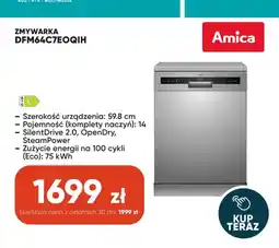 Max Elektro Zmywarka Amica DFM64C7EOQIH oferta