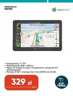 Max Elektro Nawigacja samochodowa Navitel MS700 oferta