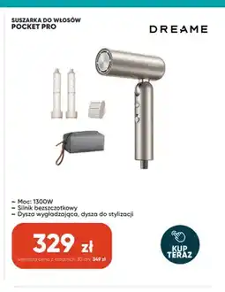 Max Elektro Suszarka do włosów Dreame Pocket Pro oferta