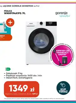 Max Elektro Pralka Gorenje WNHPI94A1PS/PL oferta