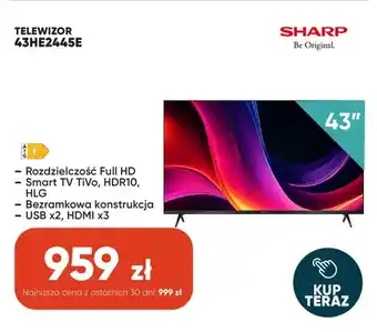 Telewizor Sharp 43HE2445E