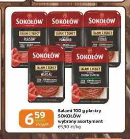 Gama Salami plastry Sokołów oferta