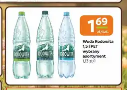 Gama Woda niegazowana Rodowita oferta
