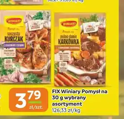Gama Mieszanka przypraw FIX Winiary Pomysł na oferta