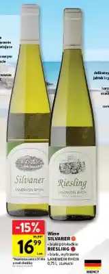 Intermarche Wino białe Riesling Landwein Rhein wytrawne oferta