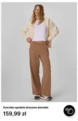 4F Szerokie spodnie dresowe damskie oferta
