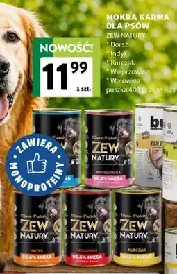 Intermarche Mokra karma dla psów Zew Natury indyk oferta