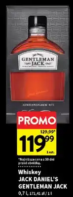 Intermarche Whiskey Jack Daniel's Gentleman oferta