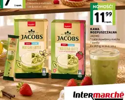Intermarche Kawa rozpuszczalna Jacobs Matcha Latte Strawberry oferta