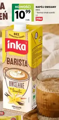 Intermarche Napój owsiany Inka Barista smak wanilii oferta
