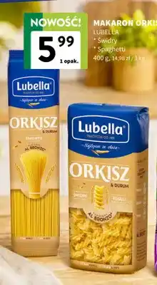 Intermarche Makaron orkiszowy Lubella Spaghetti oferta