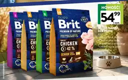 Intermarche Sucha karma dla psów Brit Premium by Nature Chicken Senior Small i Medium oferta