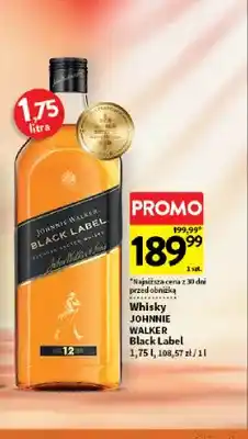 Intermarche Whisky Johnnie Walker Black Label oferta