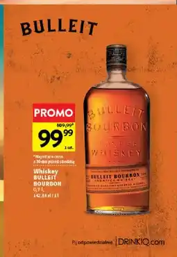 Intermarche Whiskey Bulleit Bourbon oferta