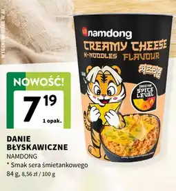 Intermarche Danie błyskawiczne Namdong o smaku sera śmietankowego oferta