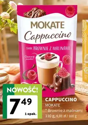 Kawa rozpuszczalna Cappuccino Mokate Brownie z malinami