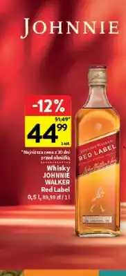 Intermarche Whisky Johnnie Walker Red Label oferta