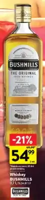 Intermarche Whiskey Bushmills The Original oferta