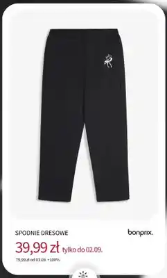 BonPrix Spodnie dresowe bonprix oferta