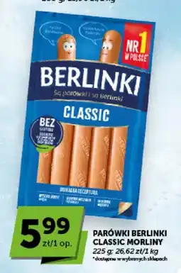 ABC Parówki Berlinki Classic Morliny oferta