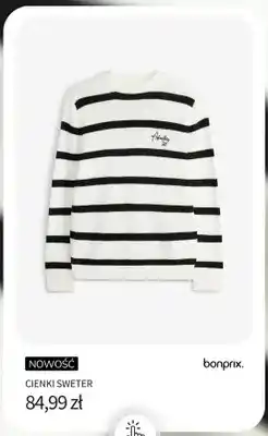BonPrix Cienki sweter Bonprix oferta