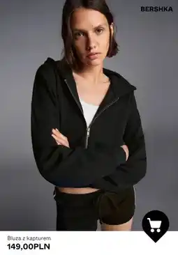 Bershka Bluza z kapturem Bershka oferta