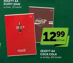 ABC Zeszyt A4 Coca-Cola w kratkę 60 kartek Interdruk oferta