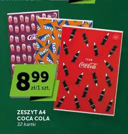 ABC Zeszyt A4 Coca-Cola 32 kartki Interdruk oferta
