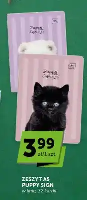 ABC Zeszyt A5 Puppy Sign w linie 32 kartki oferta