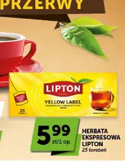 ABC Herbata ekspresowa Lipton Yellow Label oferta