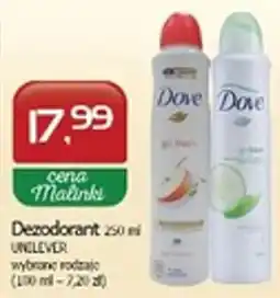 Malinka Market Dezodorant Dove oferta