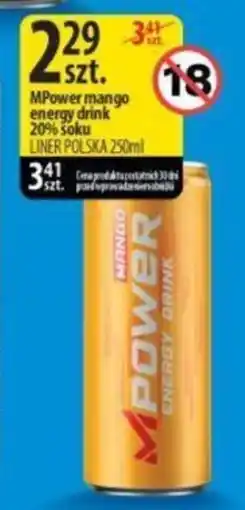 Delisso Delikatesy MPower mango energy drink oferta