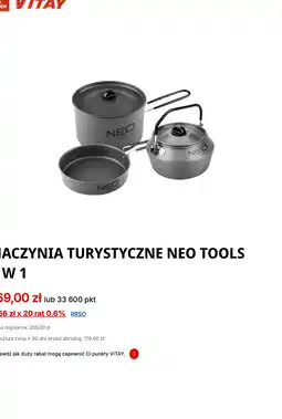 Orlen Naczynia turystyczne Neo Tools 3 w 1 oferta