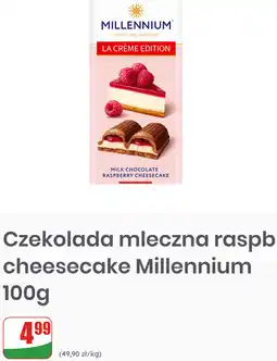 Dino Czekolada mleczna raspb cheesecake Millennium oferta